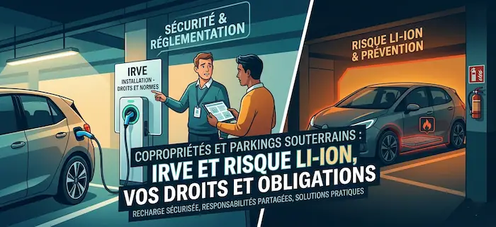Copropriétés et parkings souterrains :